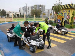 Haliliye’de Çocuk Trafik Parkında Eğitimler Başladı