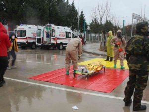 Kırklareli’de Gerçeği Aratmayan Kbrn Tatbikatı