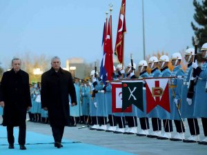 Cumhurbaşkanı Erdoğan, Küba Devlet Başkanı Bermudez’i Resmi Törenle Karşıladı