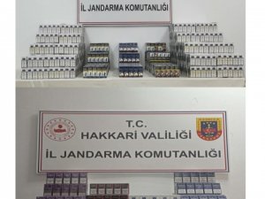 Hakkari’de 3 Bin 951 Paket Kaçak Sigara Ele Geçirildi
