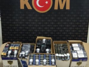 Tekirdağ’da 48 Bin Makaron Ele Geçirildi