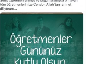 Bakan Soylu’dan Öğretmenler Günü Mesajı