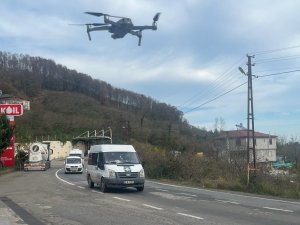 Jandarmadan Dron Destekli Denetim