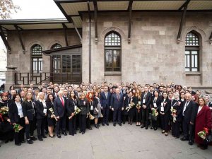 Tbmm Başkanı Şentop Ve Bakan Özer, Öğretmenlerle Bir Araya Geldi