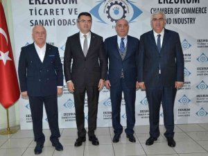 İ̇l Protokolünden Etso Yönetimine Tebrik Ziyareti