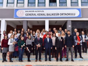 Başkan Avcı’dan Öğretmenler Günü Ziyareti