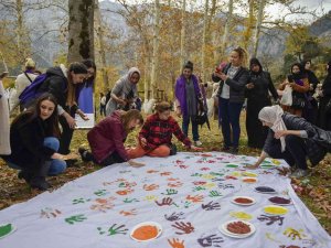 Kadınlar Belemedik’te, “Kadına Yönelik Şiddete Hayır” Dedi