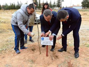 Kmü’lü Öğrenciler Karamanlı Şehit Öretmenler Anısına Fidan Dikti