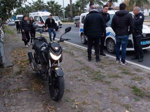 Samsun’da Motosiklet Kazası:1 Yaralı