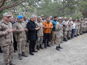 Erzincan’da Şehit Askerler Ve Terörle Mücadelede Başarılı Olunması İçin Kurban Kesildi