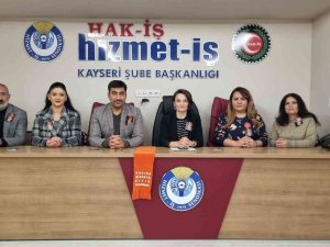 Hak-i̇ş’li Kadınlar Kadına Yönelik Şiddete ‘Hayır’ Dedi