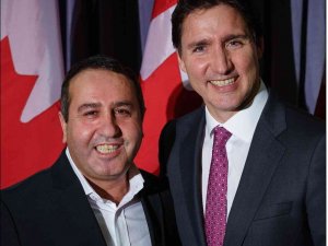 Türk İş Adamı Mert, Kanada Başbakanı Trudeau İle Bir Araya Geldi