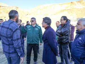 Bölge Müdürü Yavuz; Narman Şehitler Barajında İncelemelerde Bulundu