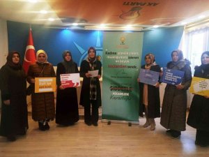 Bayburt’ta Kadına Yönelik Şiddete Karşı Basın Açıklaması Yapıldı