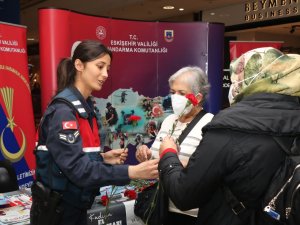 Jandarmadan Kadına Şiddete Karşı Bilgilendirme Faaliyeti