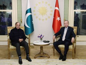 Cumhurbaşkanı Erdoğan, Pakistan Başbakanı Şerif İle Görüşme Gerçekleştirdi