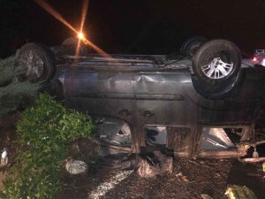 Hurdaya Dönen Araçtan Sağ Çıktı