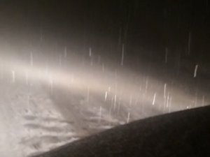 Kartepe’ye Mevsimin İlk Karı Düştü