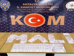 Antalya’da Piyasaya Sahte Para Süren 1 Şüpheli Tutuklandı