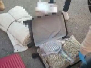 Bavullardan 16 Kilo 325 Gram Uyuşturucu Çıktı