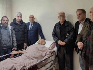 Felç Geçiren Başpehlivana Marol Ziyareti