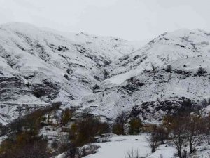 Batman’da Etkili Olan Kar Yağışı Köyleri Beyaza Bürüdü