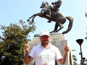 Organ Nakline Dikkat Çekmek İçin 280 Km Yol Yürüdü