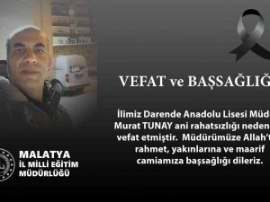 Okul Müdürü Tunay Kalbine Yenildi