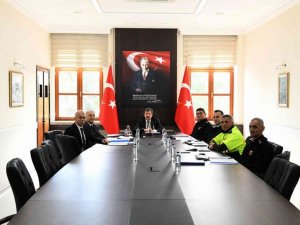 Muğla İ̇l Güvenlik Toplantısı Yapıldı