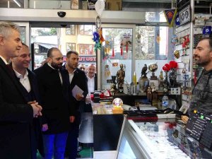 Bbp Heyeti Sokak Sokak Dolaşıp Vatandaşları Mitinge Davet Etti