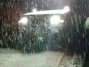 Karabük’te Kar Kalınlığı 10 Santimetreye Yaklaştı