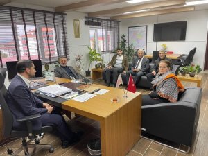 Müdür Damkacı’ya Başsağlığı İçin Gittiler
