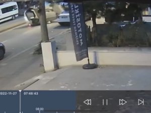 Ataşehir’de Kontrolden Çıkan Otomobil Takla Attı