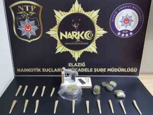 Elazığ’da 36 Kilo Esrar Ele Geçirildi: 3 Tutuklama