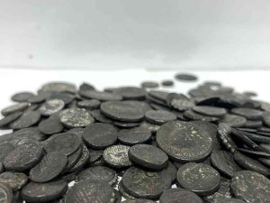 Hatay’da Roma Dönemine Ait 255 Adet Sikke Ele Geçirildi