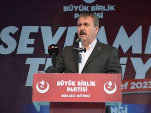 Bbp Lideri Destici: "Ana Muhalefet Partisi Chp, Pkk’nın Partisinin Yan Kuruluşu Haline Gelmiş"