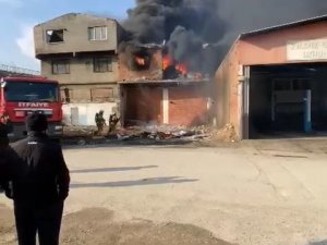 Bursa’da Evin Alev Alev Yanma Anı Kameralarda