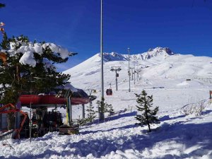 Erciyes’te Muhteşem Kış Manzarası