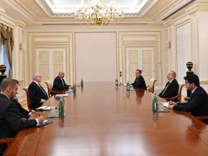 Aliyev, Abd Dışişleri Bakanlığı’nın Kafkasya Müzakereleri Başdanışmanı Reeker’i Kabul Etti