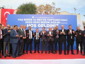 Örtü Altı Üretim Üssü Antalya’da, 2022-2023 Hal Sezonu Açıldı