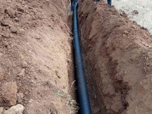 Bingöl’de Kanalizasyon Çalışmaları Sürüyor