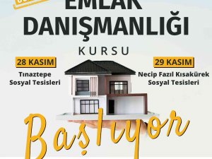 Yeni Meslek Sahibi Olmak İ̇steyenler İ̇çin ’Emlak Danışmanlığı Kursu’