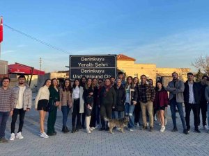 Turizm Bölümü Öğrencileri Derinkuyu Yeraltı Şehrini Gezdi