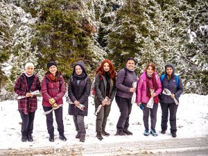 Gümüşhaneli Dağcılardan Öğretmenlere Zirvede Sürpriz Kutlama
