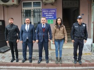 Kaymakam Odabaş, Aile İ̇çi Ve Kadına Karşı Şiddetle Mücadele Büro Amirliği’ni Ziyaret Etti