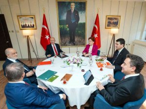 Demokrat Parti Ev Sahipliğinde Gerçekleşen Altılı Masa Toplantısı Sona Erdi