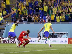 Brezilya, Dünya Kupası’nda Son 16’ya Kaldı