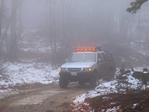 Kazdağları Yağan Karla Beyaza Büründü