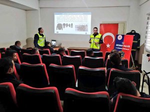 Trafik Jandarmadan İtfaiyeye Trafik Eğitimi