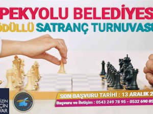 İ̇pekyolu Belediyesinden Ödüllü Satranç Turnuvası